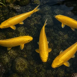 Koi Yamabuki (Goldgelb), 20-25 cm, Cyprinus carpio Bestseller